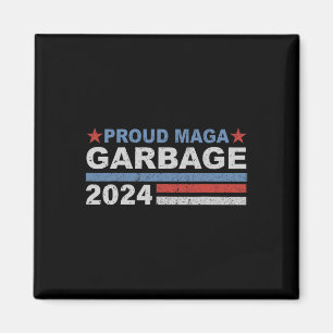 Trotse Mega Garbyge Trump-aanhanger 10 Magneet