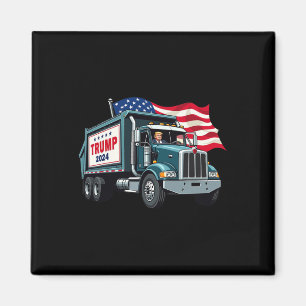 Trotse Mega Garbyge Trump-aanhanger Magneet