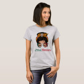 Trotse Mexicana Vrouw T-shirt (Voorkant volledig)