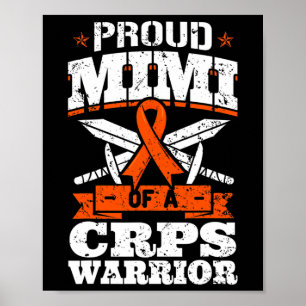 Trotse Mimi Van Een Crps Krijger Rsd Bewustzijnsli Poster