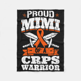 Trotse mimi van een CRPS Warrior RSD bewustzijnsli Fleece Deken