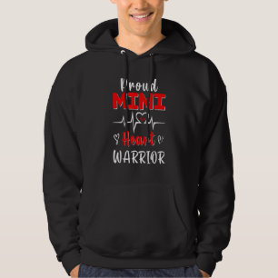 Trotse Mimi van een Heart Warrior CHD-bewustzijn o Hoodie