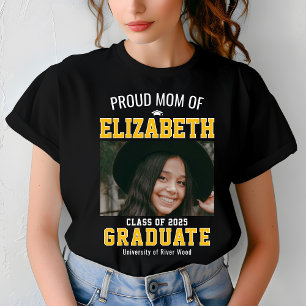 Trotse Moeder Douane Klasse Afgestudeerde Ouder Do T-shirt