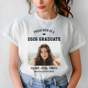Trotse Moeder Senior Aangepast Jaar Afgestudeerde  T-shirt