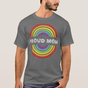 Trotse moeder trots lgbt LGBTQ T LGBT supporter t T-shirt