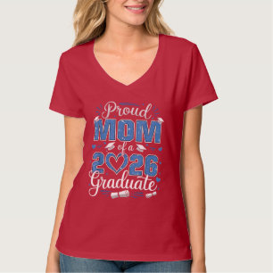 Trotse moeder van een afgestudeerde van de klas va t-shirt