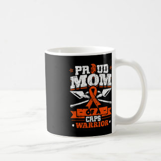 Trotse moeder van een CRPS krijger maand Oranje li Koffiemok