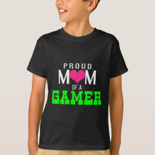 Trotse moeder van een gamer video game speler t-shirt