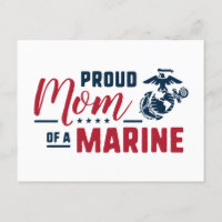 Trotse moeder van een marinier - Kleur