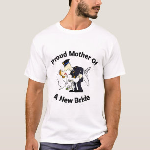 Trotse Moeder Van Een Nieuwe Bruid T-shirt