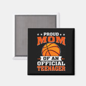 Trotse moeder van een officiële tiener 13e verjaar magneet (Voorkant / Achterkant)