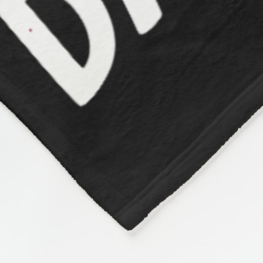 Trotse moeder van een zwarte band dochter 13 fleece deken (Hoek)