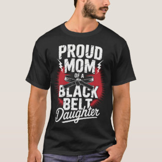 Trotse Moeder Van Een Zwarte Band T-shirt