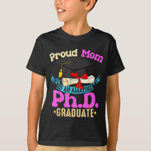 Trotse moeder van twee afstudeerders klas van 2026 t-shirt