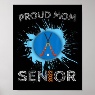 Trotse moeder veldhockey senior college middelbare poster