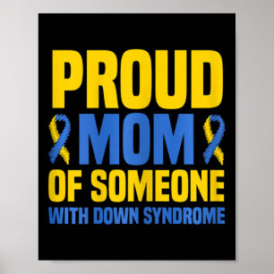 Trotse Moeder Wereld Down Syndroom Mam Poster