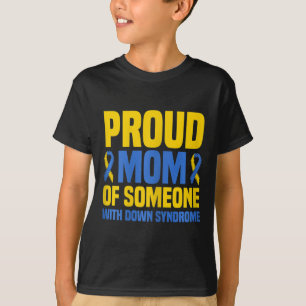 Trotse Moeder Wereld Down Syndroom Mam T-shirt