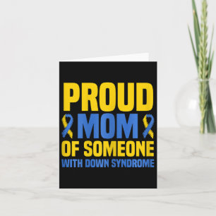 Trotse Moeder Wereld Downsyndroom Moeder Kaart