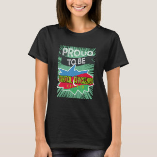 Trotse mondhygiëniste burger Beroep carrière w T-shirt