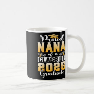 Trotse Nana van een CL van 2025 Afstuderen senior Koffiemok