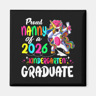 Trotse nanny van eindexamenklas kleuterschool 2026 magneet