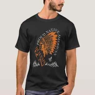 Trotse Native American Dialyse Rn Baan T-shirt