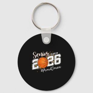 Trotse Neef 2026 Senior Basketbal Sleutelhanger