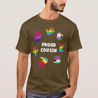 Trotse neef LGBT Gay Pride T-shirt LGBTQ Supporter