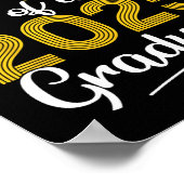 Trotse neef van een CL van 2025 Afstuderen senior Poster (Hoek)