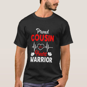 Trotse Neef Van Een Hartkrijger CHD-Bewustzijn T-shirt