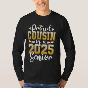 Trotse neef van een klas van 2025 senior Afstudere T-shirt