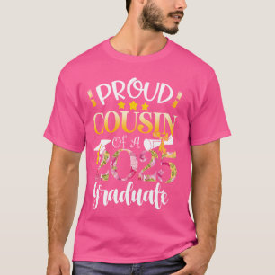 Trotse neef van een klasse van 2025 Afstuderen nee T-shirt