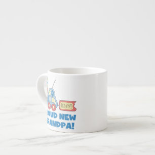 Trotse nieuwe opa auto het is een jongen cadeaus espresso kop