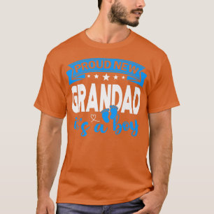 Trotse nieuwe opa Het is een jongen geslacht onthu T-shirt
