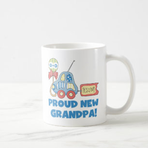 Trotse nieuwe opa Het is een jongen TShirts en ges Koffiemok
