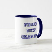 Trotse nieuwe opa-universiteit tekst Tshirts Mok (Voorkant rechts)