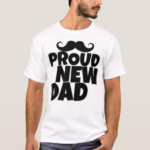 Trotse Nieuwe Vader   Grappige Eerste Keer Vader  T-shirt