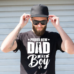  trotse nieuwe vader - Het is een jongen Nieuwe va T-shirt