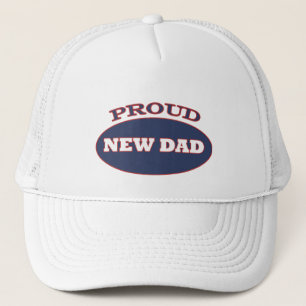 trotse nieuwe vader trucker pet