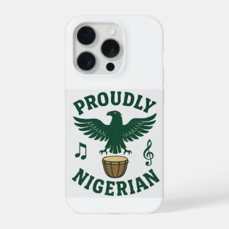 Trotse Nigeria Hoes – Moedig. Sterk. Ongeapologise iPhone 15 Pro Hoesje