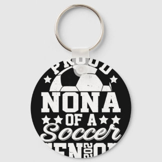 Trotse Nona van een 2026 Senior Voetbal Senior 202 Sleutelhanger
