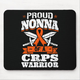 Trotse Nonna van een CRPS Warrior RSD Awareness Ri Muismat
