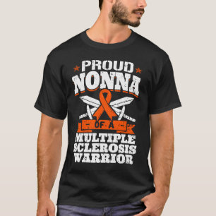 Trotse nonna van een Multiple Sclerosis Warrior MS T-shirt