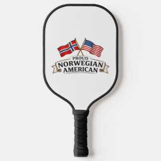 Trotse Noorse Amerikaanse Pickleball Paddle