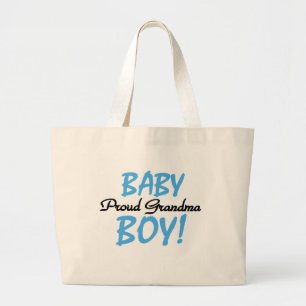 Trotse Oma Baby Boy T shirten en geschenken Grote Tote Bag