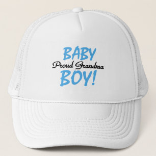 Trotse Oma Baby Boy T shirten en geschenken Trucker Pet