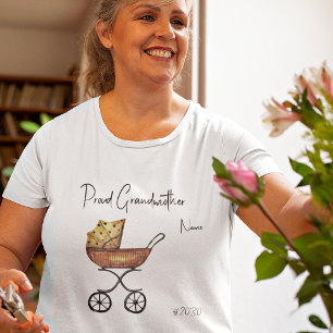 Trotse oma Baby shower Plus Size T-shirt