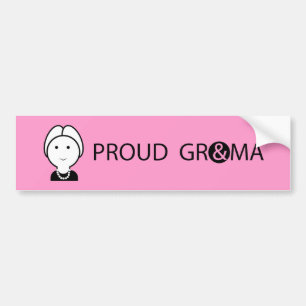 Trotse oma bumpersticker