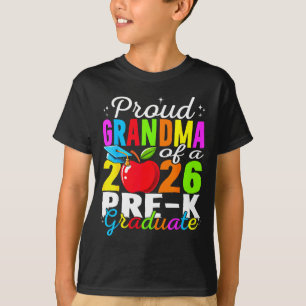 Trotse oma van afgestudeerde kleuterleidster Moede T-shirt