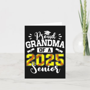 Trotse oma van een 2025 Senior Softll Afstuderen Kaart